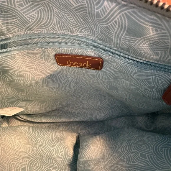 The Sak Leather Handbag Crossbody Bag Adjustable Strap Excellent Condition EUC - Picture 11 of 13